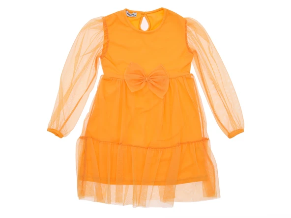 Kız Çocuk Elbise Tüllü Yeni Sezon - 4