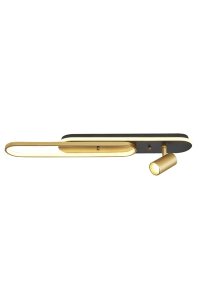 Luna Lighting 4156-1-19 Flush Tekli Spot Armatür Siyah - 5