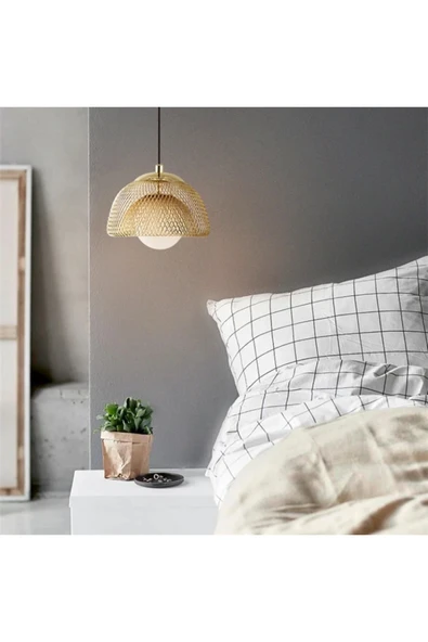 Luna Lighting Luxury Gold Tekli avize - 3