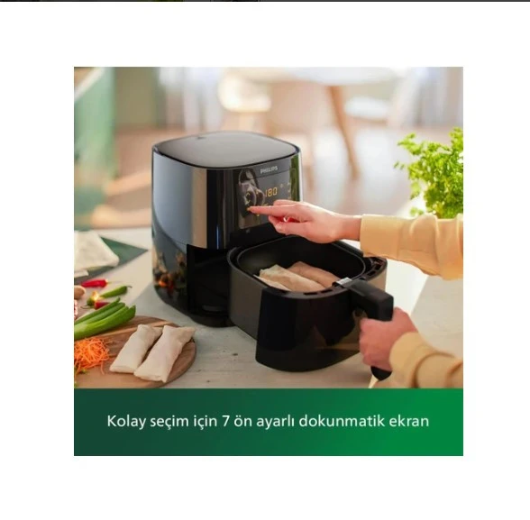 Philips Airfryer 3000 Serisi HD9252/90 Essential L 4.1 lt Yağsız Fritöz - 2