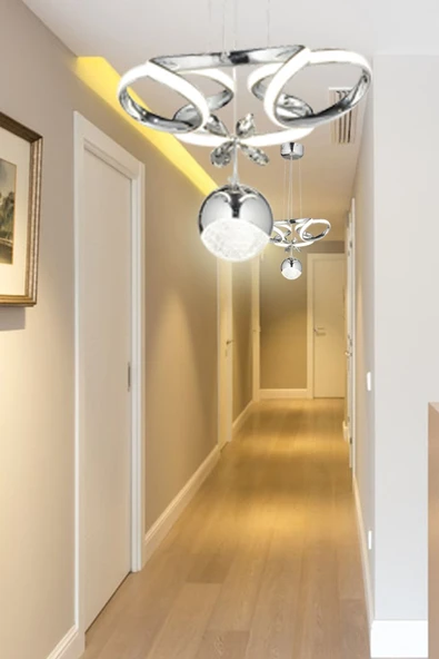 Luna Lighting Modern Luxury Modern Led Avize 2'li Set