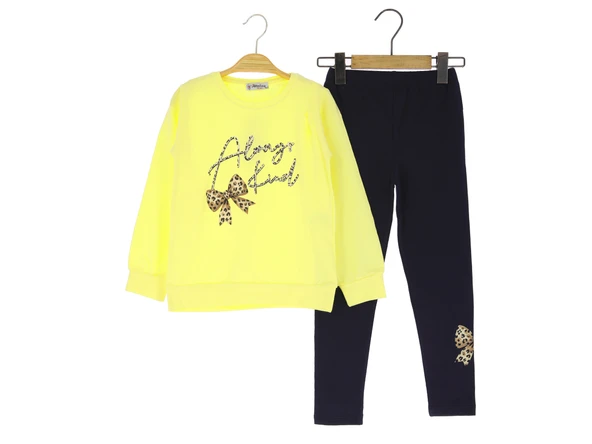 Kız Çocuk Tayt Takım - 4