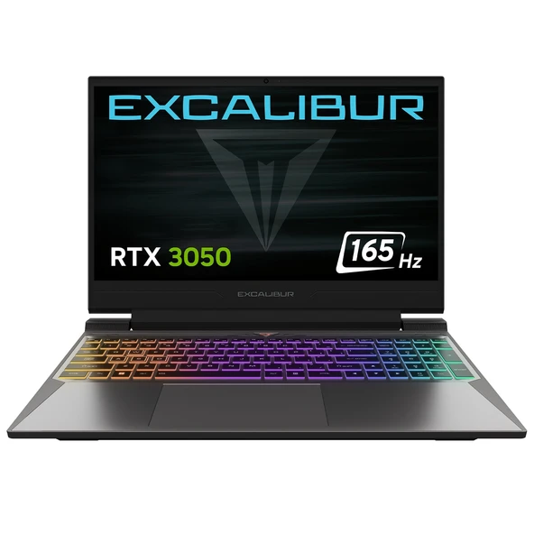 Casper Excalibur G870 i5-13420H 64GB 1TB 6GB RTX3050 165Hz 15.6" Freedos Gaming Laptop G870.1342-EFJ0X-C