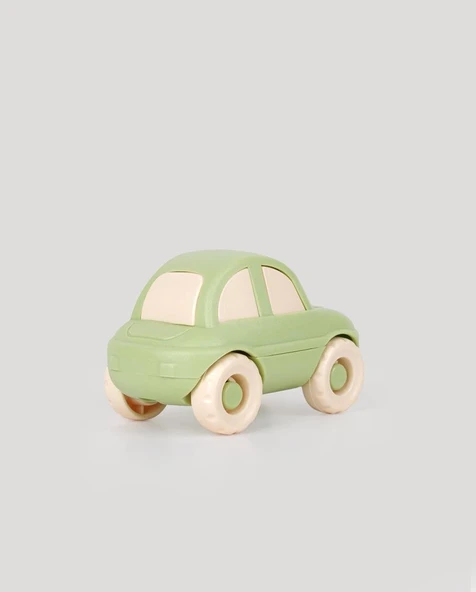 Sevimli Minik Taşıtlar Araba-Yeşil - Resim 3