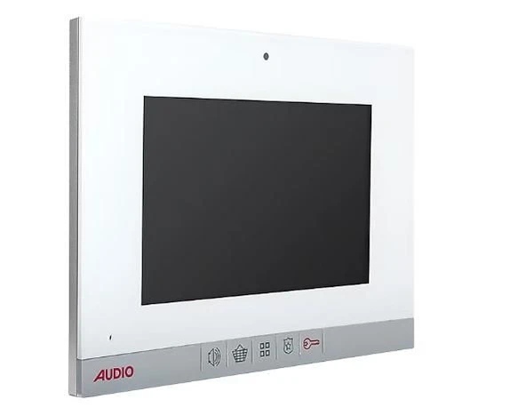 AUDİO 7'' INÇ ŞUBE 001148 BEYAZ BUTONLU KAPAK DAHİL - 2