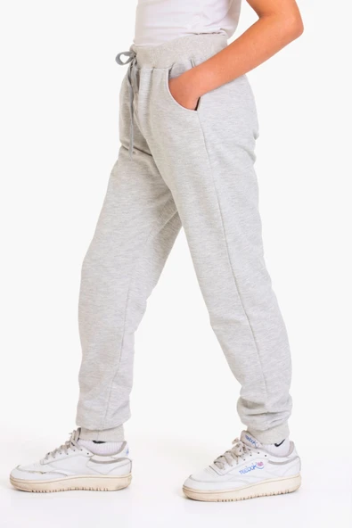 TRİLİYA-6-16 Yaş Çocuk Eşofman Altı – İçi Polarlı, Şardonlu Üç İplik Eşofman | Okul, Spor ve Günlük Kullanım TRL-54