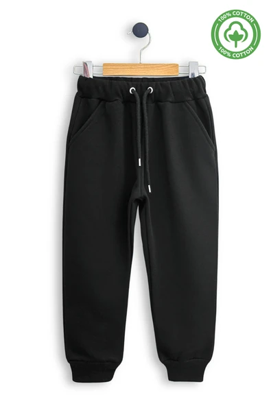 TRİLİYA-6-16 Yaş Çocuk Eşofman Altı – İçi Polarlı, Şardonlu Üç İplik Eşofman | Okul, Spor ve Günlük Kullanım TRL-54 - 6