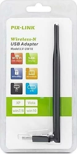 PIXLINK LV-UW10T USB WİFİ ADAPTÖR ANTENLİ - 2