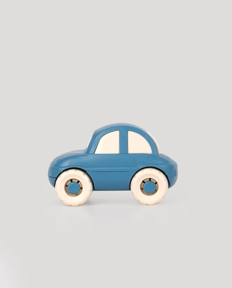 Sevimli Minik Taşıtlar Araba-Mavi - Resim 2