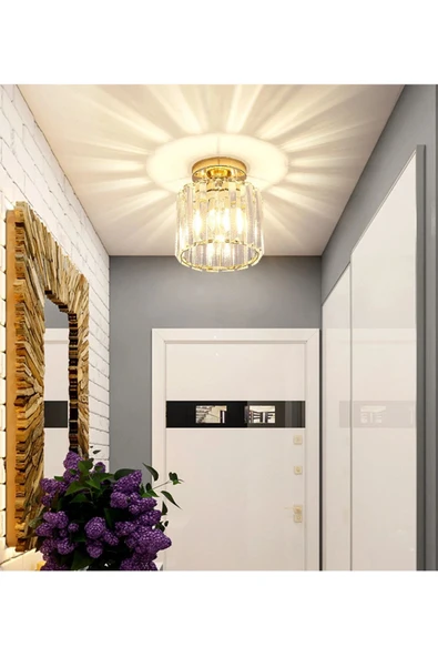 Luna Lighting Luxury Plafonyer Gold Avize - 6
