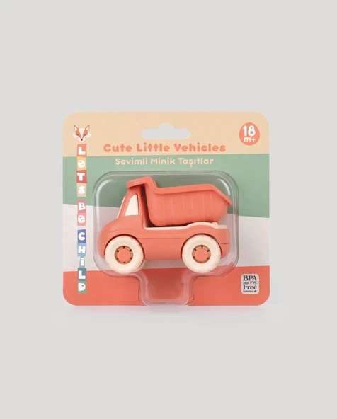 Sevimli Minik Taşıtlar Kamyon-Somon - Resim 5