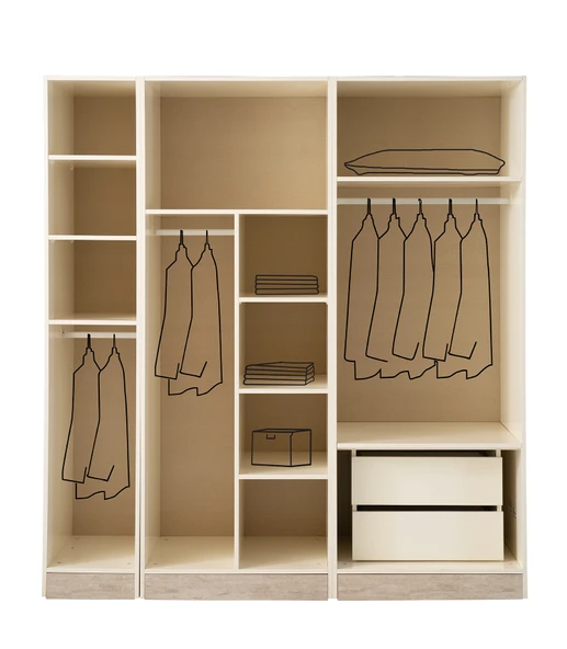 ZEN MF 5 KAPAKLI  DOLAP - Resim 2