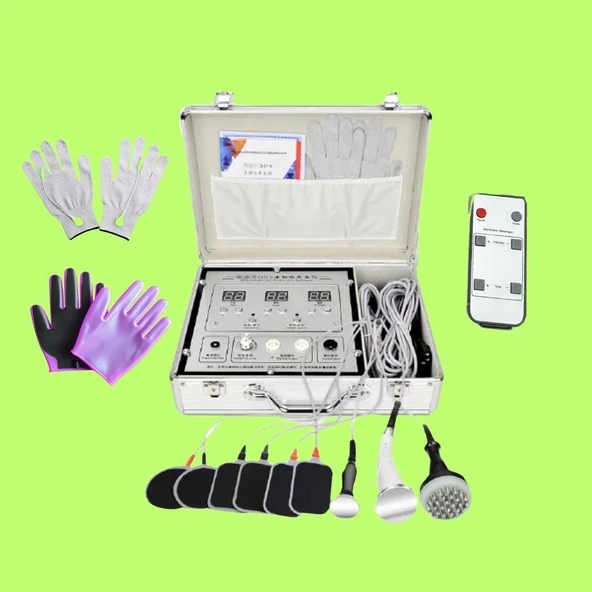 Kumandalı Biomeridyen Masaj Cihazı, DDS Terapi (Full Set)