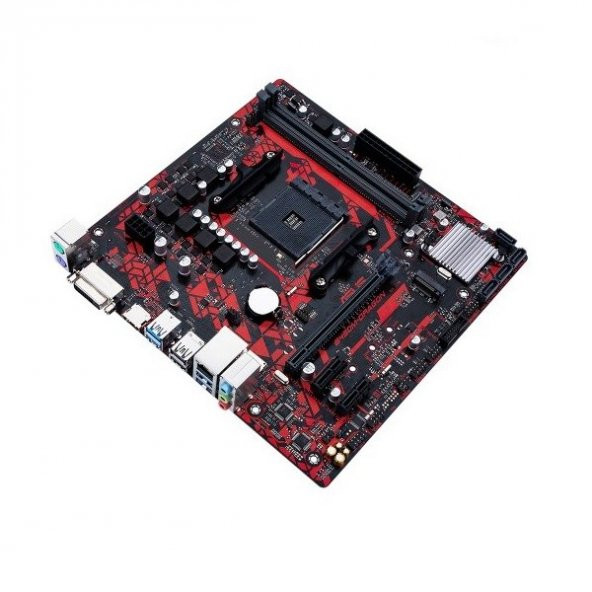 Asus B450M-DRAGON Soket AM4 DDR4 mATX Anakart - Resim 2