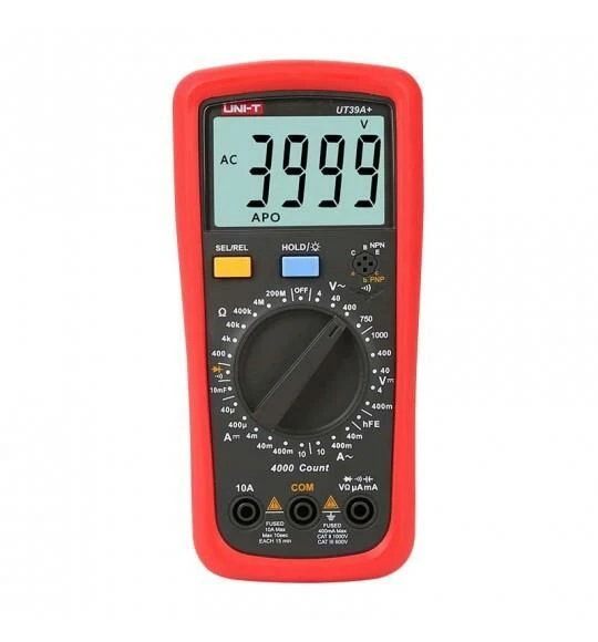UNI-T UT39A+ DİJİTAL MULTİMETRE ÖLÇÜ ALETİ - Resim 3