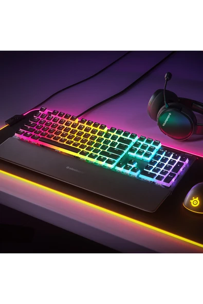 SteelSeries PrismCaps UK Siyah Tuş Takımı - 5