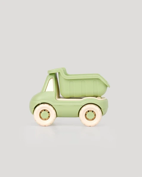 Sevimli Minik Taşıtlar Kamyon-Yeşil - Resim 2