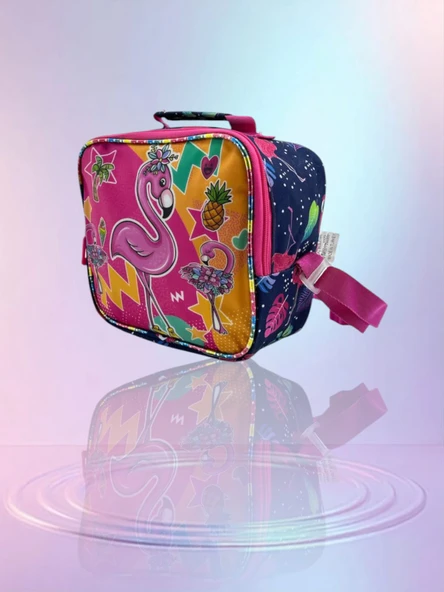 Relaxion Simli Flamingo Desenli Thermal Beslenme Çantası 3323-10 - 4