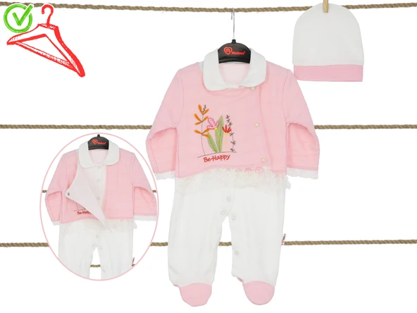 Kız Bebek Tulum Ceketli - 2
