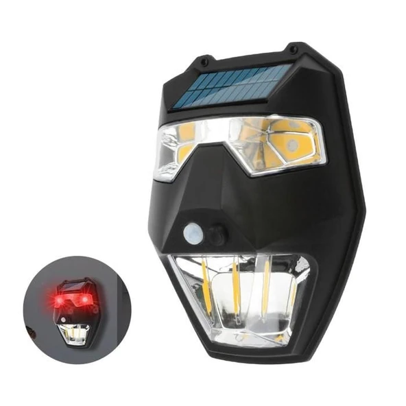 PANTHER PT-2998 SOLAR KARANLIK VE HAREKET SENSÖRLÜ LED DUVAR LAMBASI - 2