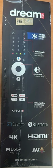 DREAMSTAR NOVA ANDROID BOX Google Lisanslı 4GBRAM 32GB HAFIZA Wifi 6K - 4