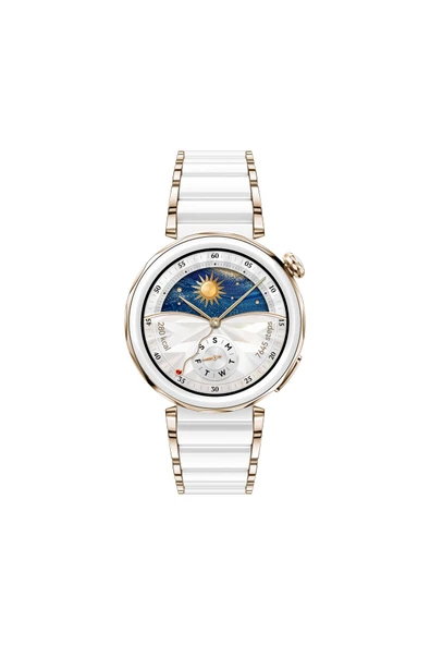 HUAWEI WATCH GT 5 PRO 42MM CERAMİC WHİTE
