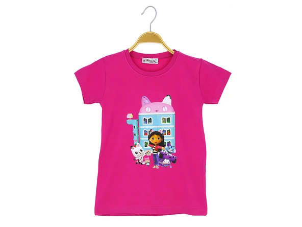 Kız Çocuk T-Shirt Baskılı - 4