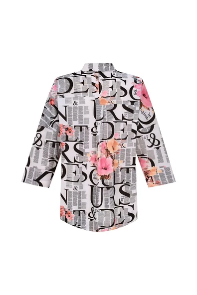 Kadın Desenli Spor Gömlek Frn10101 - 8