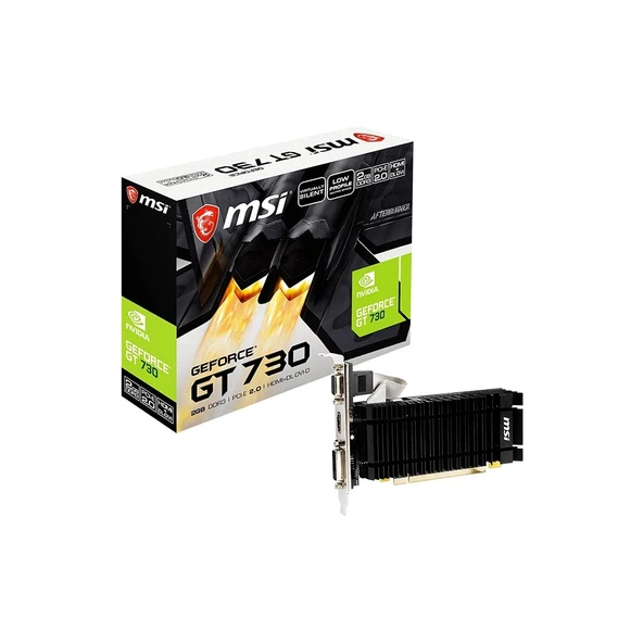 Msı Nvıdıa Geforce Gt 730 N730K-2GD3H/LPV1 2 GB Ddr3 64 Bit Ekran Kartı