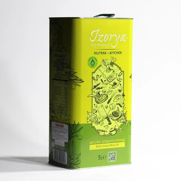 izorya Mutfak Soğuk Sıkım Sızma Mut Zeytinyağı 5L - 2