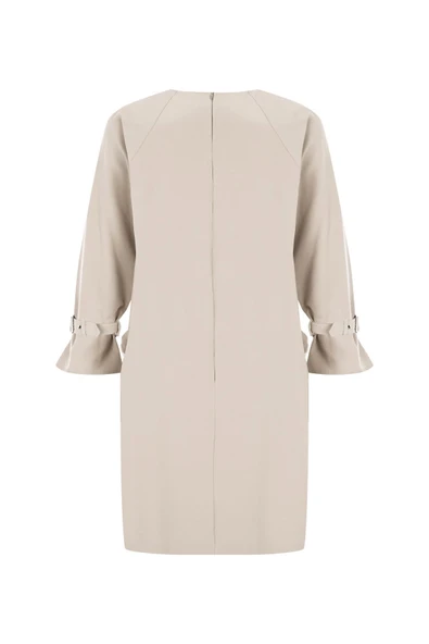 Kadın Metal Tokalı Cepli Elbise FRN3003 - 7