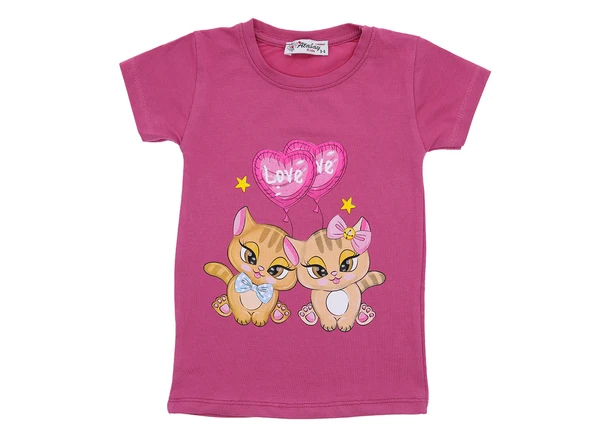 Kız Çocuk T-Shirt - 1