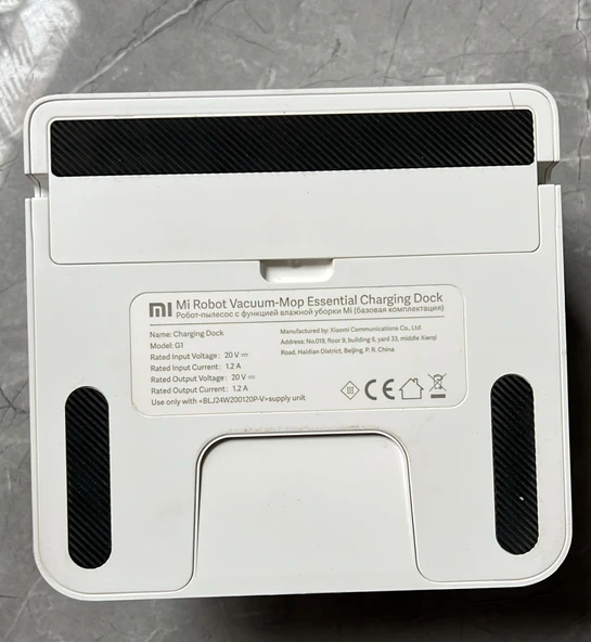 Xiaomi Mi Robot Vacuum Mop Essential 2 In 1 Robot Süpürge ve Paspas Şarj İstasyonu MJSTG1 - 2