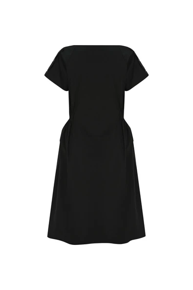 Kadın Baskı Detaylı Midi Elbise FRN30398 - 2