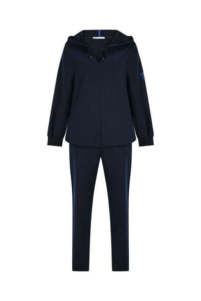 Kadın Kapüşonlu Rahat Eşofman Takım FRN6100 - 6