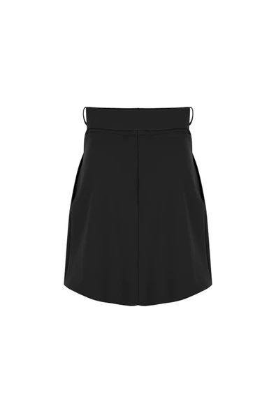 Kadın Yüksek Bel Pileli Etek FRN4050 - 4