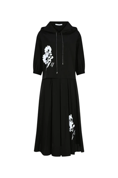 Kadın Çiçek Işlemeli Rahat Kesim Takım FRN6000 - 4