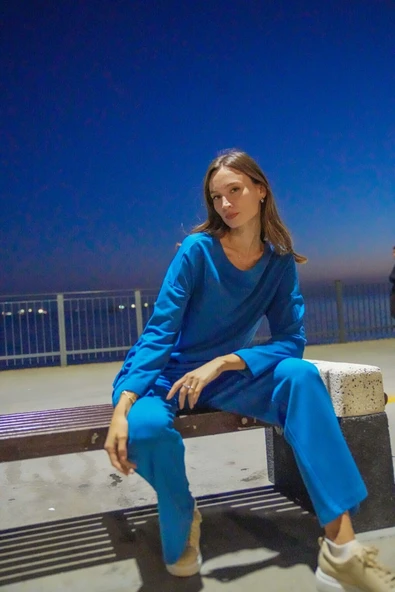 Kadın Bol Paçalı Ikili Takım FRN6101