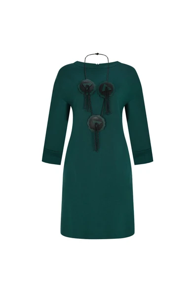 Kadın Triko Cepli Elbise FRN3105 - 11