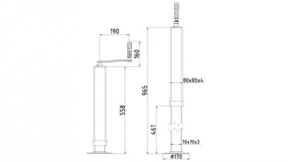 Standart Tip Römork Kriko 4 Ton - 2
