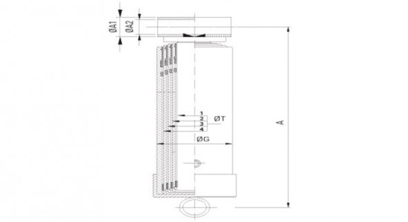 Römork Teleskopik Piston (80 cm) - 2