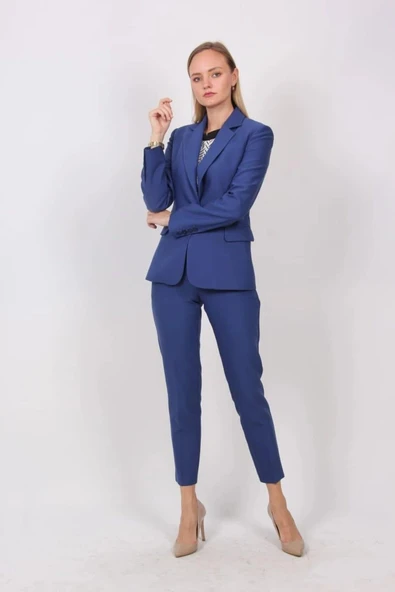 Kadın Klasik Kesim Blazer Ceket FRN6105 - 5