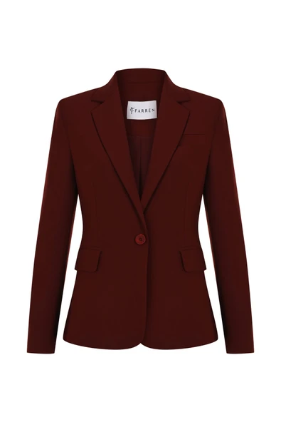 Kadın Klasik Kesim Blazer Ceket FRN6105 - 10