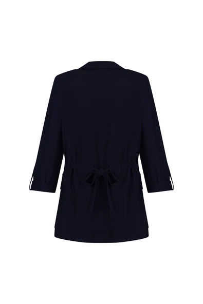 Kadın Apalet Detaylı Blazer Ceket FRN70703 - 9