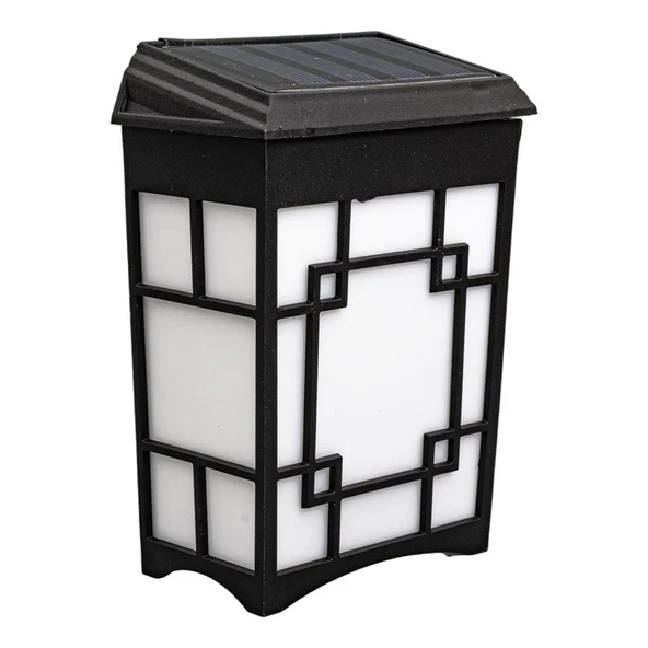 Ayt Powermaster Solar Güneş Enerjili Bahçe Aydınlatma Lambası Led Ampul Duvar Lamba - 3