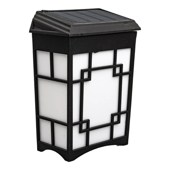 Ayt Powermaster Solar Güneş Enerjili Bahçe Aydınlatma Lambası Led Ampul Duvar Lamba