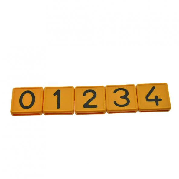 Hayvan İşaretleme Numaratör 91 Adet 50 Hayvanlık - 7