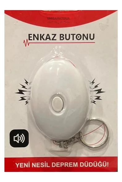 TechTic Deprem Enkaz Butonu Güvenlik Alarmı Anahtarlık Panik Butonu Yaşlı Engelli Çağrı Butonu - 3