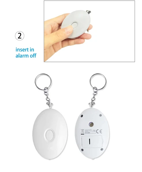 TechTic Deprem Enkaz Butonu Güvenlik Alarmı Anahtarlık Panik Butonu Yaşlı Engelli Çağrı Butonu - 4