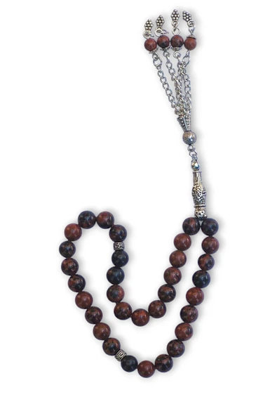 Mahagony Obsidyen Tesbih 328-5 - 4